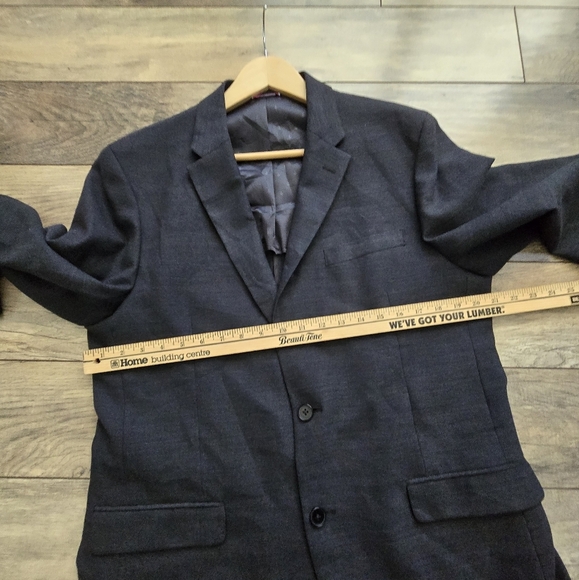 Tommy Hilfiger Classic Dark Grey R42 Men's Blazer Rn 47338 - Picture 8 of 14
